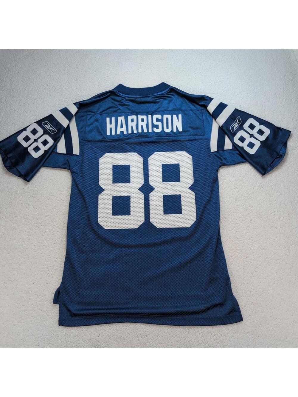 Y2K Marvin Harrison Reebok Jersey Small #88 Indianapolis Colts NFL Throwback
